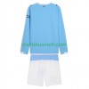 Maillot de Foot Manchester City Domicile 2025-26 Manches Longues - Enfant